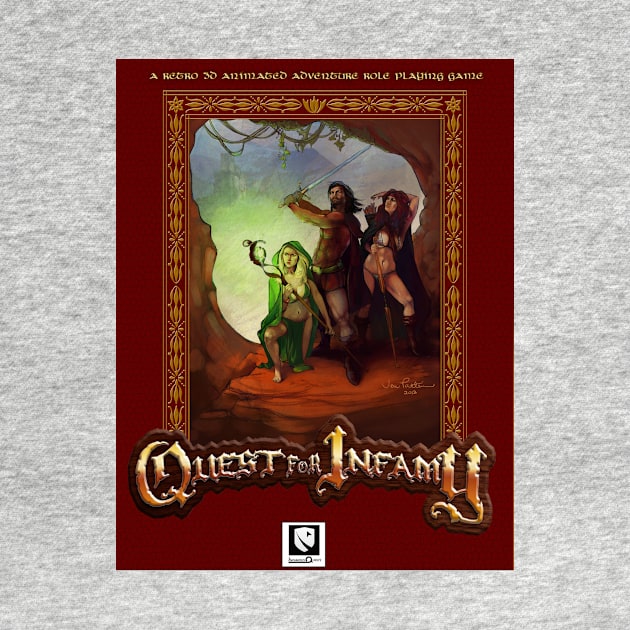 Quest for Infamy - Box Art by Infamous_Quests